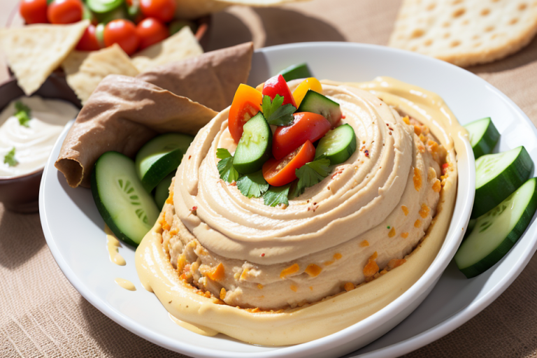 Healthy Snack Ideas with Hummus