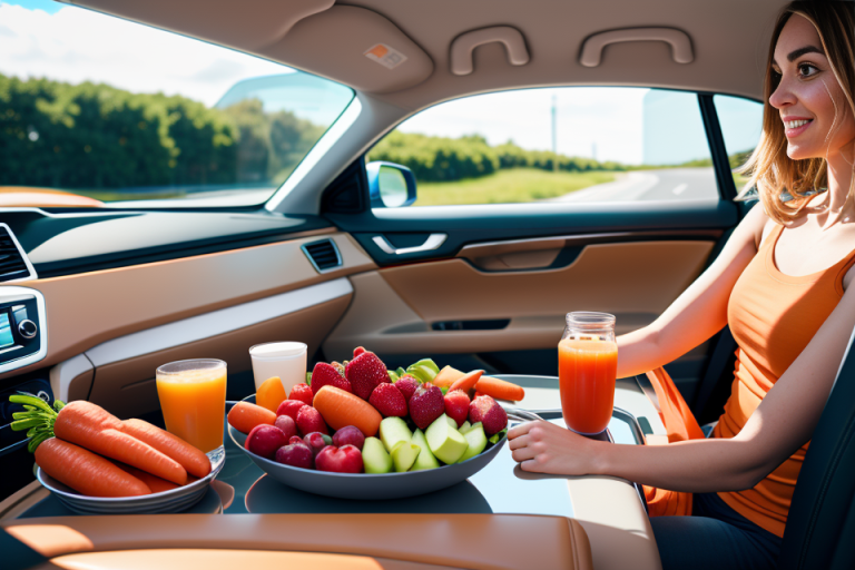 What is a Healthy Snack on the Road?